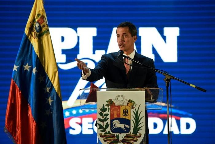 The US led a meeting in Washington to discuss support for Venezuelan opposition leader and self-proclaimed interim president Juan Guaido