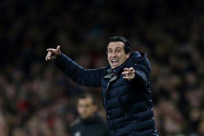 Arsenal manager Unai Emery