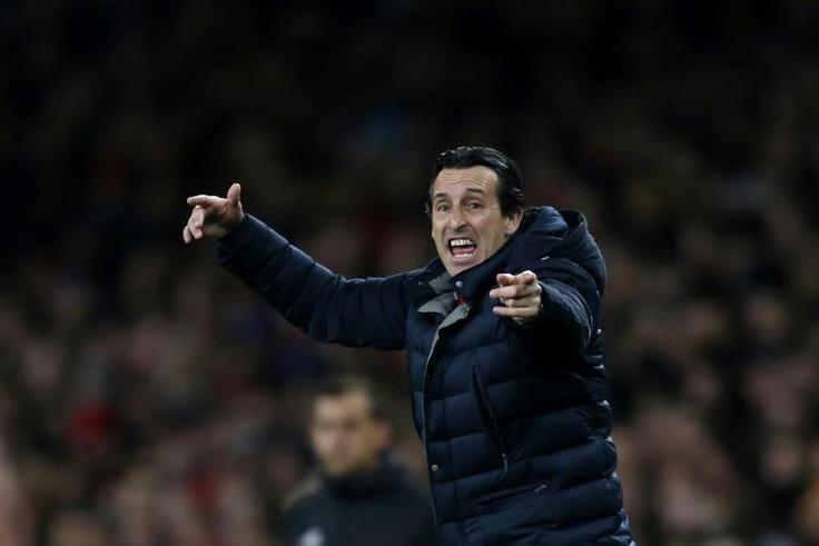 Arsenal manager Unai Emery