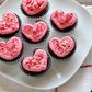 Hear shaped cupcakes