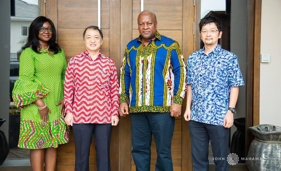 Japanese envoy calls on Mahama