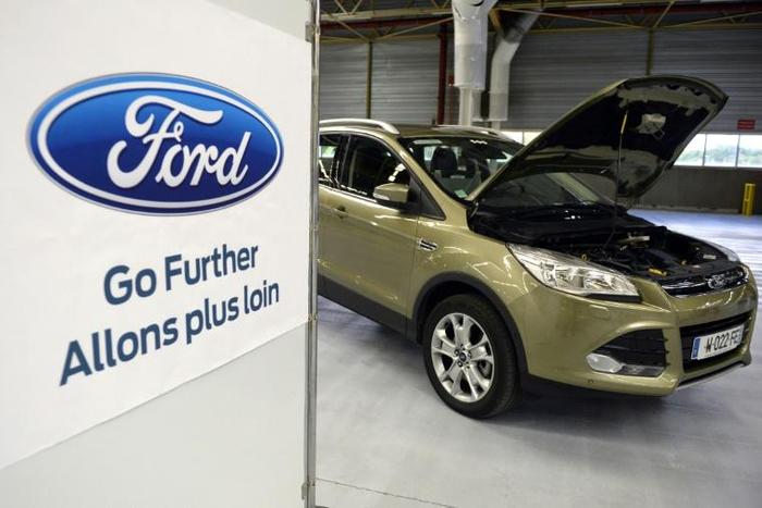 A Ford Kuga, the type of car that exploded and killed a South African man in 2015, is seen in France in 2013