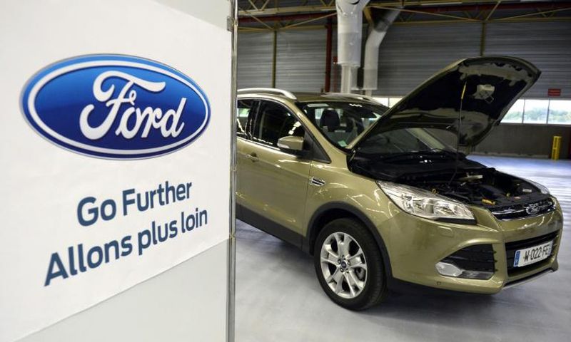 A Ford Kuga, the type of car that exploded and killed a South African man in 2015, is seen in France in 2013