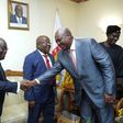 President Nana Addo Dankwa Akufo-Addo with NDC flagbearer John Mahama