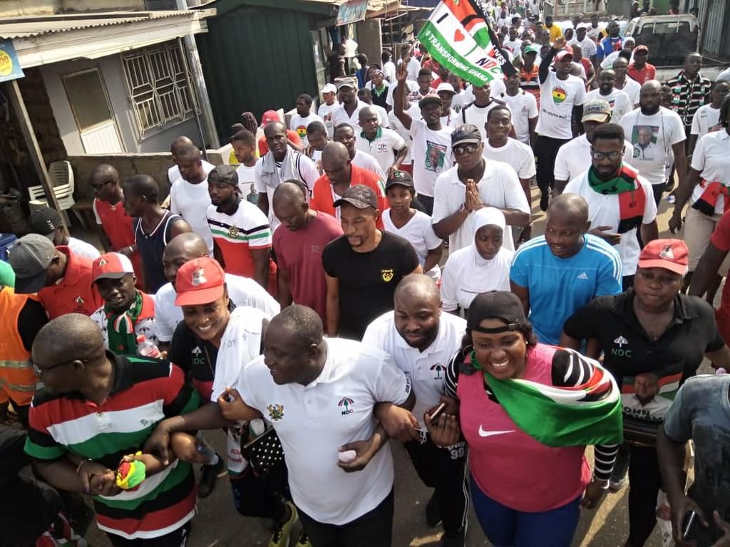 NDC walk for victory