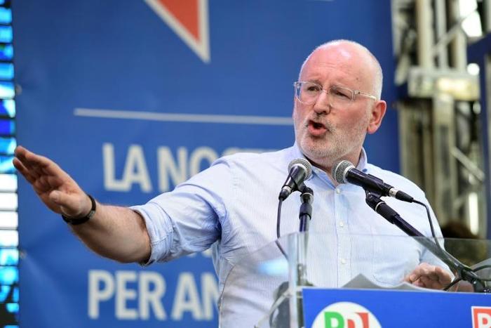 European Commission Vice President Frans Timmermans is a contender to take the top job in Brussels