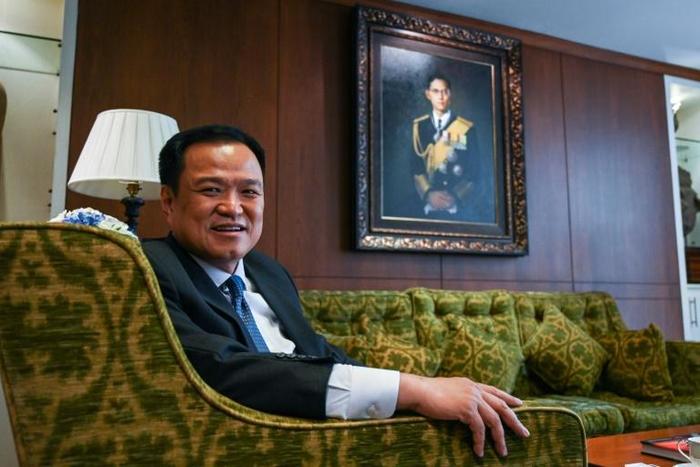 Bhumjaithai Party leader Anutin Charnvirakul is being courted by Thailand's two biggest parties who want his 39 seats in their respective coalitions