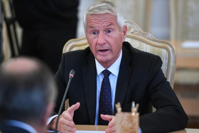 Secretary General of the Council of Europe Thorbjorn Jagland, pictured in 2017, said the alliance is in the process of agreeing a new legal framework to prevent the use of artificial intelligence to spread fake news and false information
