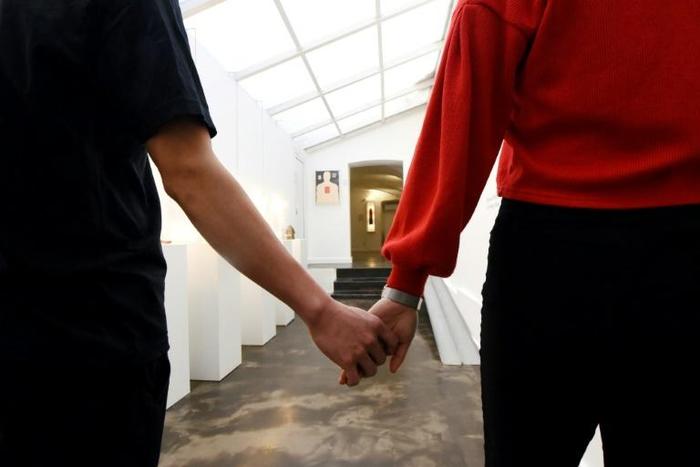 Even some couples sought out an unorthodox way to celebrate Valentine's at Zagreb's Musem of Broken Relationships