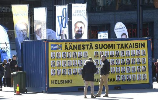 The populist Finns Party, which has capitalised on a rise in sentiment against migrants and a perception they represent a security threat, could surge in Sunday's election