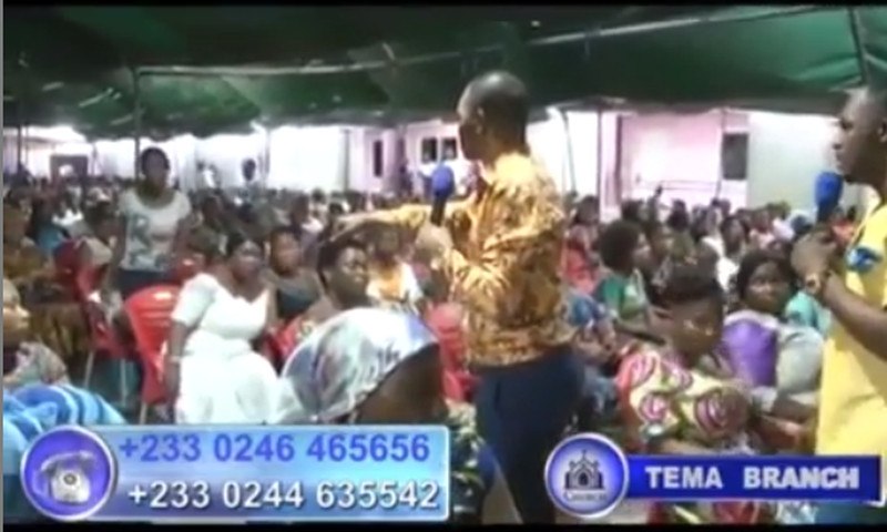 Obinim gifts his church's collection to poor woman