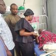 Lydia Alhassan visits shooting victims