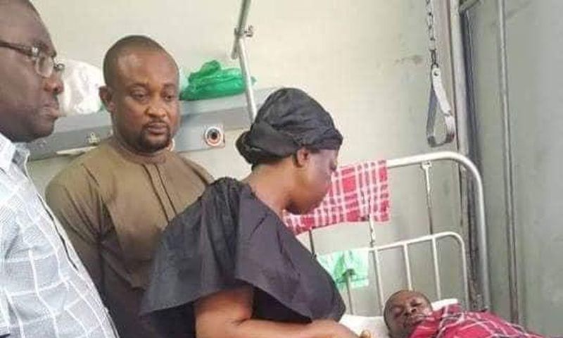 Lydia Alhassan visits shooting victims