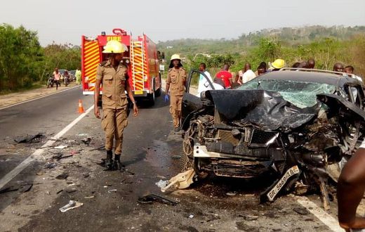 Three feared dead in car crash at Potsin Junction