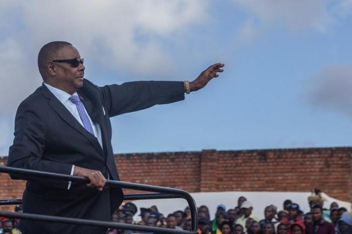 Malawi President Peter Mutharika is seeking a second term in office