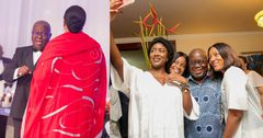 Nana Addo and family