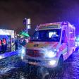 Rescue workers swarmed to the banks of the Danube in Budapest after a river cruise boat capsized