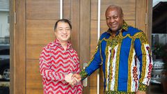 Japanese envoy calls on Mahama
