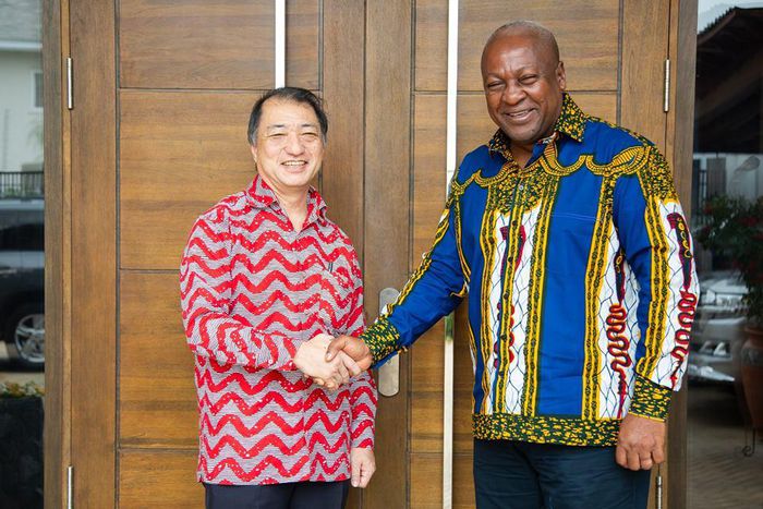 Japanese envoy calls on Mahama
