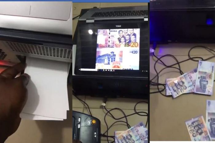 Fake Ghana Cedi printing factory discovered, watch video
