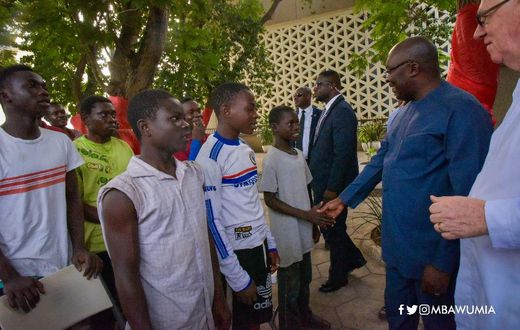 Bawumia fetes street children