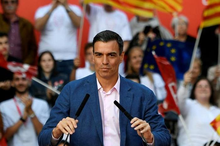 Sanchez is hoping the party will perform well on Sunday so he can opt for his preferred plan of forming a minority government