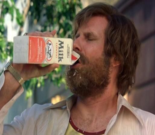 Drink straight from the carton