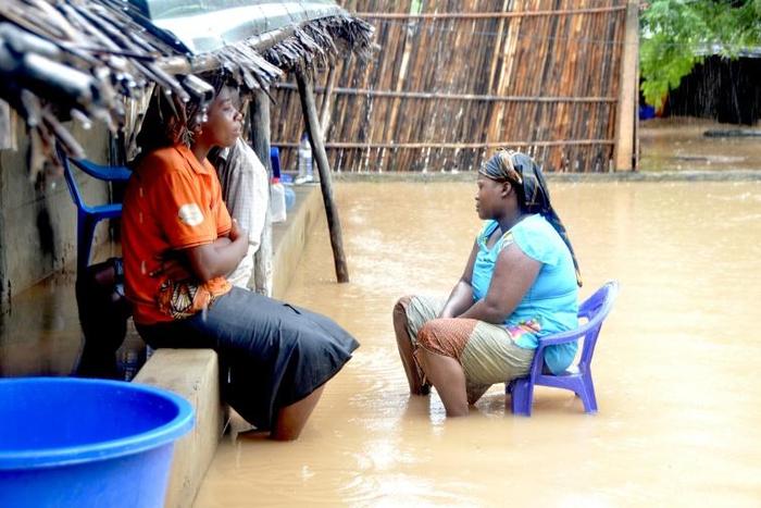 Cyclone Kenneth washed away roads, submerged fields and wrecked homes and buildings