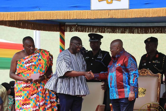 President Nana Addo Dankwa Akufo-Addo with Mahamudu Bawumia