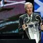 Billy McNeill, who has died aged 79, with the Champions League trophy on August 29, 2013