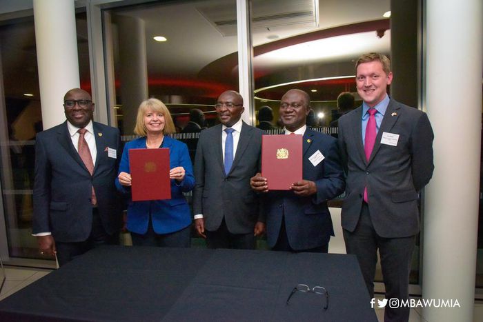 The Government of the United Kingdom has pledged funds to undertake three major infrastructure projects in Ghana this year.