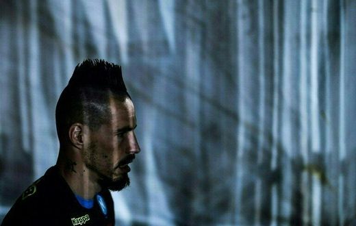 Chinese deal in limbo: Slovak ace Marek Hamsik is Napoli's all-time record goal scorer with 121.