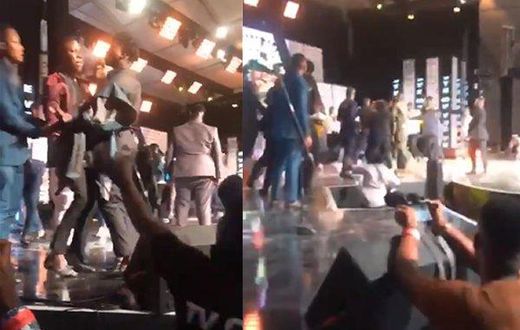 Stonebwoy pulls gun as Bhim nation, Shatta Wale camps clash