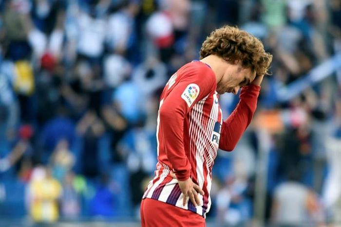 Antoine Griezmann and Atletico Madrid lost 3-0 away to Espanyol on Saturday.
