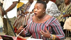 Upper East Regional Minister, Mrs Paulina Patience Abayage