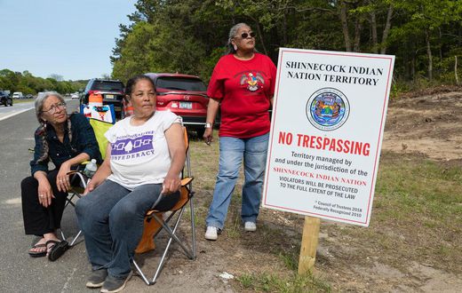 Why a Hamptons highway is a battleground over Native American rights