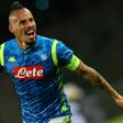 Napoli midfielder Marek Hamsik has scored a club record 121 goals in 12 years.