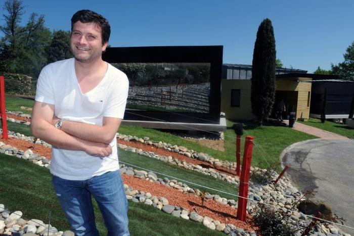Yannick Delpech's Amphitryon restaurant near Toulouse, southwest France, has twice been targeted in suspected arson attacks