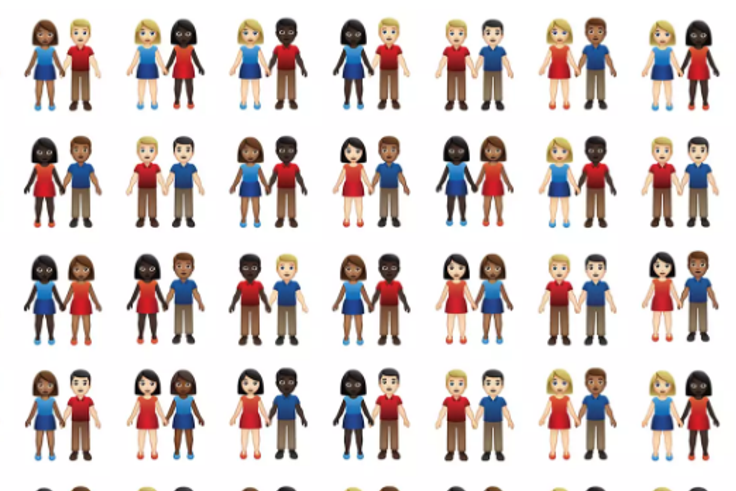 The Interracial Couple Emoji Is Here