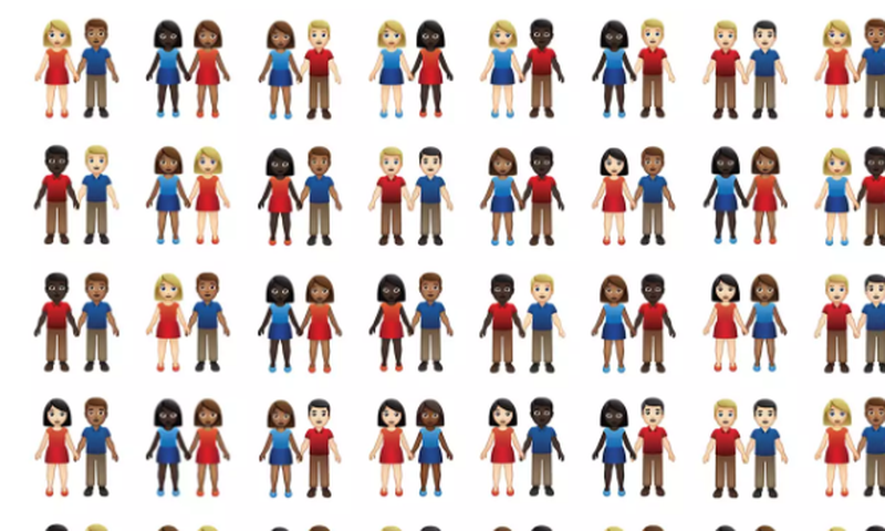 The Interracial Couple Emoji Is Here