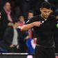 Kylian Mbappe (L) and Paris Saint-Germain captain Thiago Silva in disbelief after their side's Champions League exit against Manchester United on Wednesday