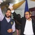 Majid Michel and Pascal Amanfo