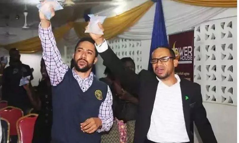 Majid Michel and Pascal Amanfo