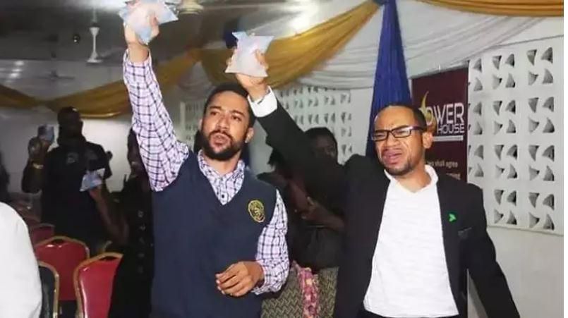 Majid Michel and Pascal Amanfo