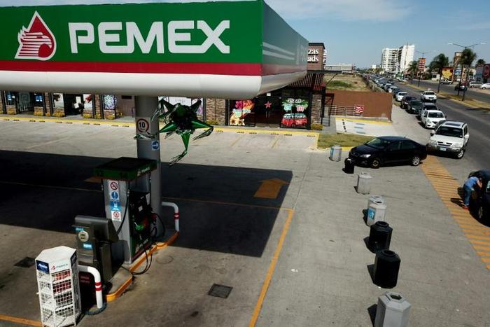 The Mexican state oil company Pemex is one of the world's most indebted companies