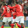 Moussa Niakhate (L) and Jean-Philippe Mateta (R) both scored as Mainz came from behind to draw with Leipzig on Friday