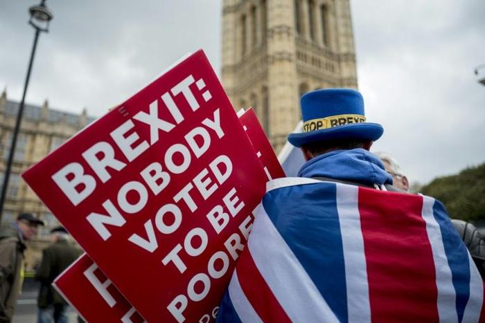 The current Brexit deadline is April 12, which has already been pushed back once because of the UK parliament's repeated failure to back premier Theresa May's deal with the EU
