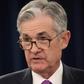 US Federal Reserve Chair Jerome Powell is seen in Washington in January 2019