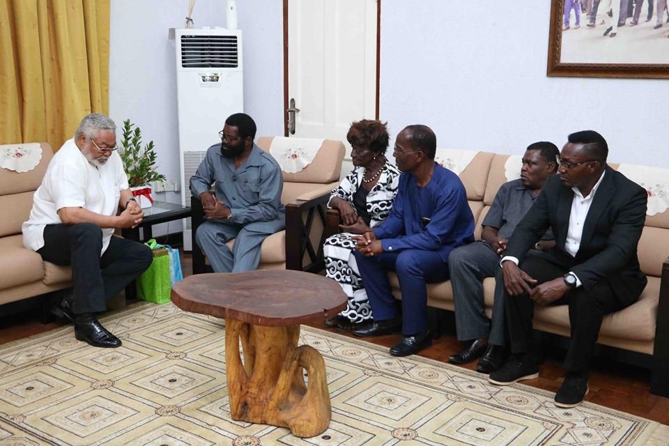 Okoe Vanderpuije donates to Rawlings Foundation