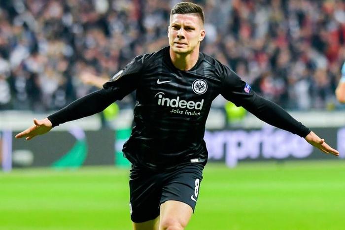 Luka Jovic heads to Real Madrid on a six-year transfer from Eintracht Frankfurt